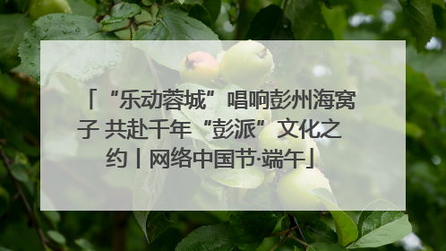 “乐动蓉城”唱响彭州海窝子 共赴千年“彭派”文化之约丨网络中国节·端午