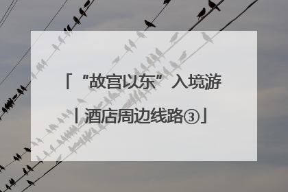 “故宫以东”入境游丨酒店周边线路③
