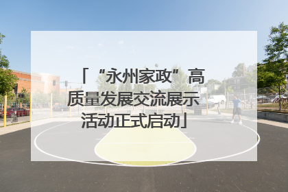 “永州家政”高质量发展交流展示活动正式启动