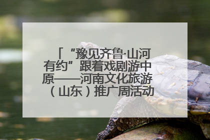 “豫见齐鲁·山河有约”跟着戏剧游中原——河南文化旅游（山东）推广周活动菏泽站活动举行