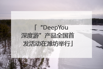 “DeepYou深度游”产品全国首发活动在潍坊举行