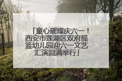 童心璀璨庆六一！西安市莲湖区双府摇篮幼儿园迎六一文艺汇演圆满举行