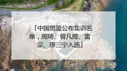 中国男篮公布集训名单，周琦、曾凡博、雷蒙、廖三宁入选