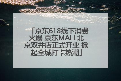 京东618线下消费火爆 京东MALL北京双井店正式开业 掀起全城打卡热潮