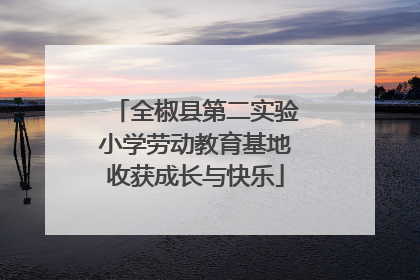 全椒县第二实验小学劳动教育基地收获成长与快乐