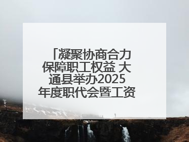 凝聚协商合力 保障职工权益 大通县举办2025年度职代会暨工资集体协商现场观摩交流活动