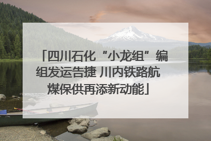 四川石化“小龙组”编组发运告捷 川内铁路航煤保供再添新动能