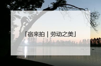 宿来拍｜劳动之美