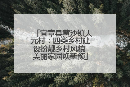 宜章县黄沙镇大元村：四类乡村建设扮靓乡村风貌 美丽家园焕新颜