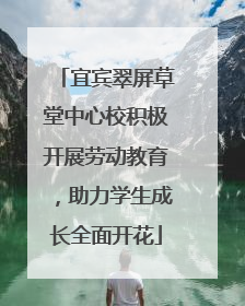 宜宾翠屏草堂中心校积极开展劳动教育，助力学生成长全面开花