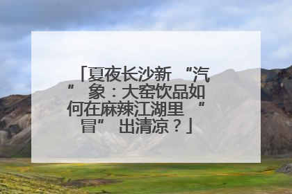 夏夜长沙新 “汽” 象：大窑饮品如何在麻辣江湖里 “冒” 出清凉？
