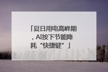 夏日用电高峰期，AI按下节能降耗“快捷键”