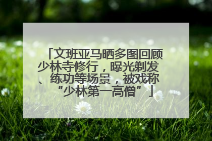文班亚马晒多图回顾少林寺修行，曝光剃发、练功等场景，被戏称“少林第一高僧”