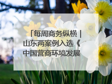 每周商务纵横｜山东两案例入选《中国营商环境发展报告（2025）》；山东外贸优品购物季进机关活动在济南举办