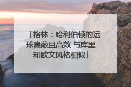 格林：哈利伯顿的运球隐蔽且高效 与库里和欧文风格相似