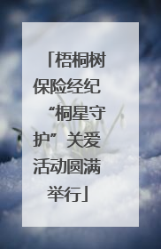 梧桐树保险经纪“桐星守护”关爱活动圆满举行