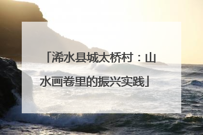浠水县城太桥村：山水画卷里的振兴实践