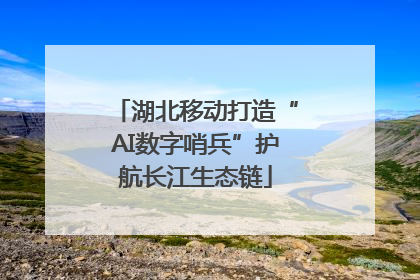 湖北移动打造“AI数字哨兵”护航长江生态链