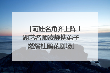 萌娃名角齐上阵！湖艺名师凌静携弟子燃爆杜鹃花剧场