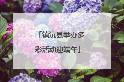 镇沅县举办多彩活动迎端午