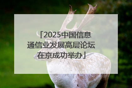 2025中国信息通信业发展高层论坛在京成功举办
