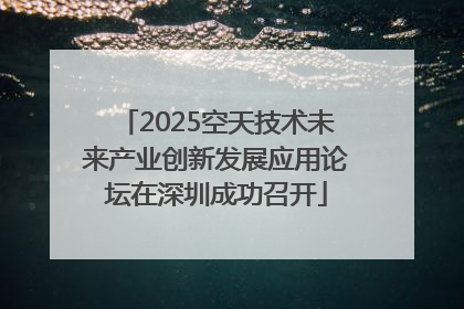 2025空天技术未来产业创新发展应用论坛在深圳成功召开
