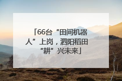 66台“田间机器人”上岗，泗阳稻田“耕”兴未来