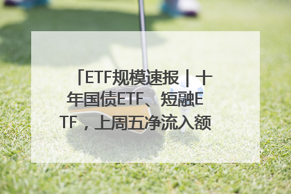 ETF规模速报｜十年国债ETF、短融ETF，上周五净流入额均超20亿元