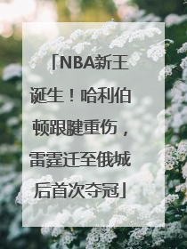 NBA新王诞生！哈利伯顿跟腱重伤，雷霆迁至俄城后首次夺冠